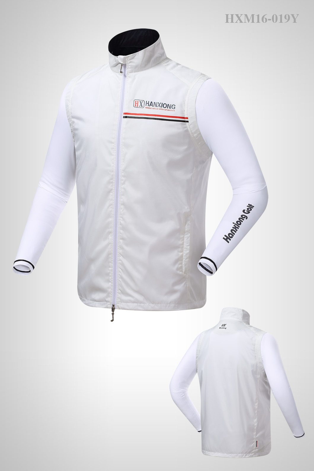 Wholesale Professional Golf Apparel Manufacturer New Fashion Men Golf Vest Waistcoat Winter Autumn Sports Wear