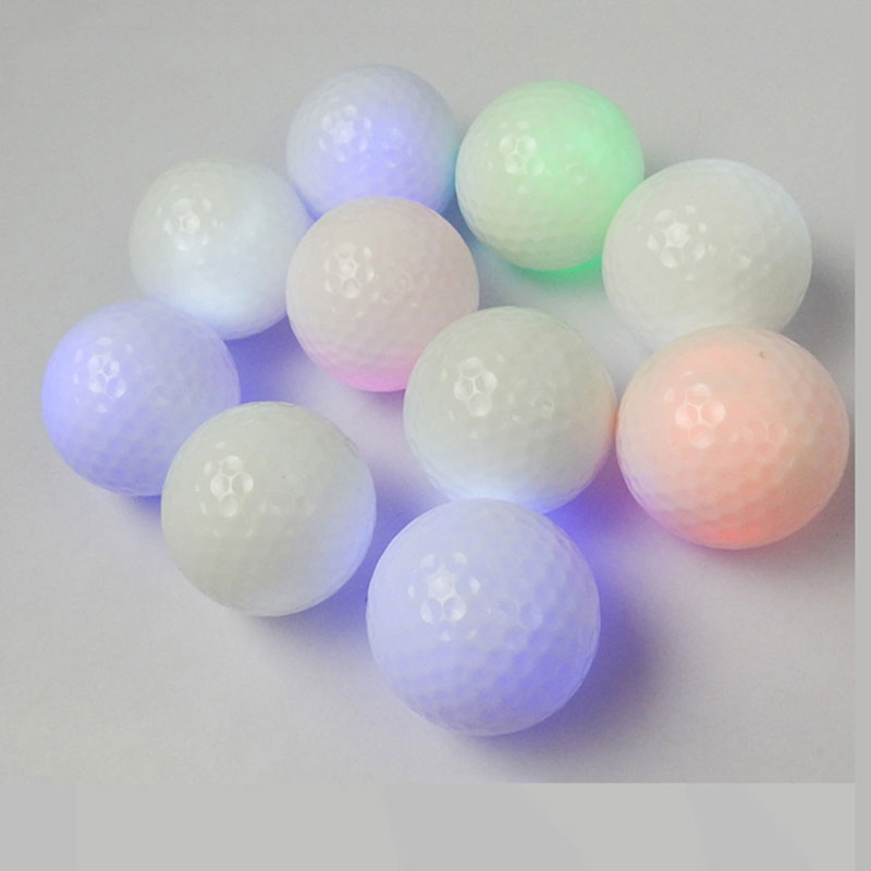Night Training Reusable Glow in Dark Electronic Golf Practice Balls