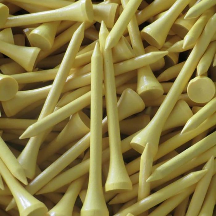 Bamboo Golf Tee 9