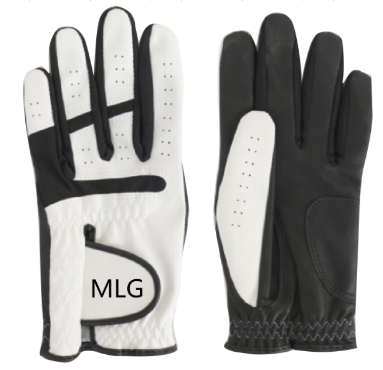 Wholesale Factory Price High Quality Custom Logo Sheep Skin Anti-slip Golf Gloves Cabretta Leather