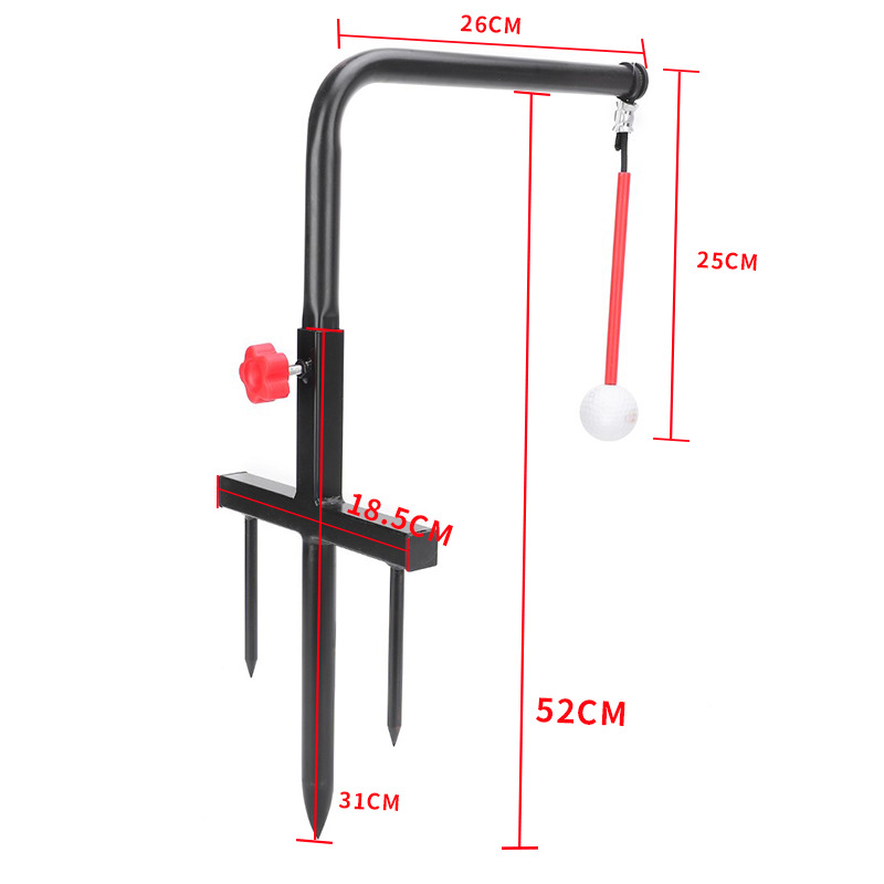 Golf Full Swing Trainer Aid Durable Metal Ambidextrous Range Use Practice Equipment Golf Accessories Gift Men