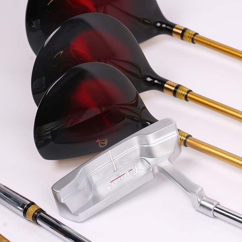 Luxury Professional Golfers Use PRO X Graphite Shafts Cord Grip Gold Complete Full Golf Club Set