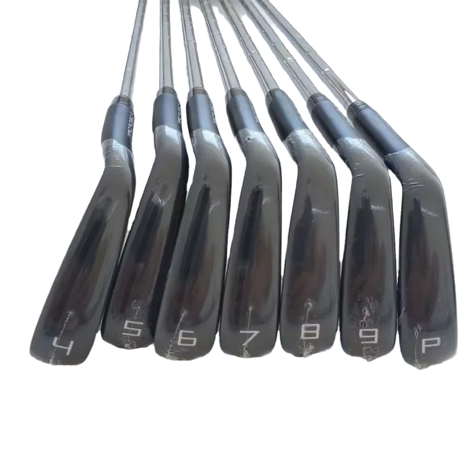 Tour Blade 770 Style Forged Golf Iron Set 4-PW Soft Carbon Steel Precision Milled Face CNC Grooves Distance Control Clubs