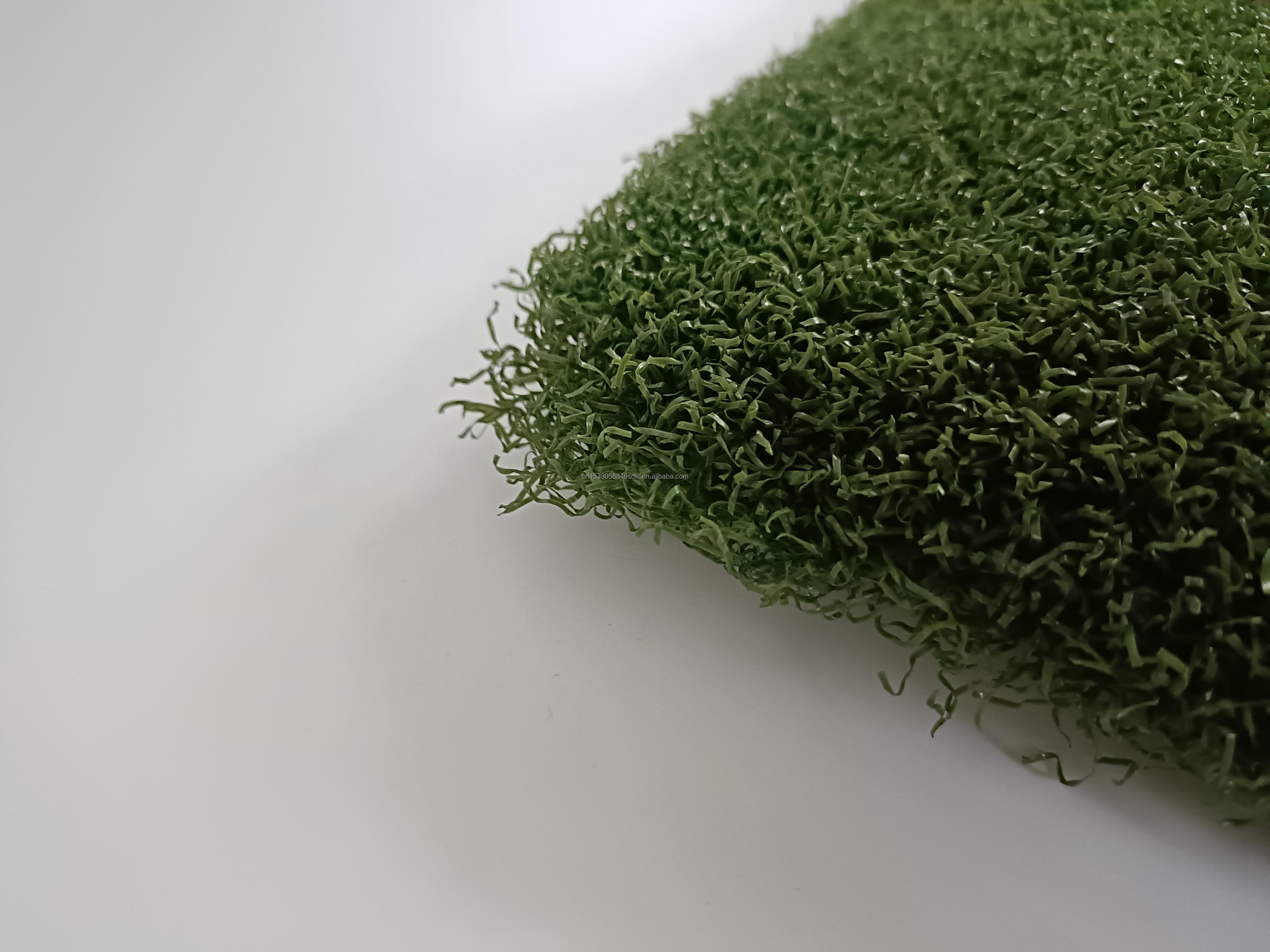 High Density 42000 Polypropylene SSG Tee35 Green Golf Course Tee Turf Mat 35mm Pile Height Eco-Friendly Artificial Grass