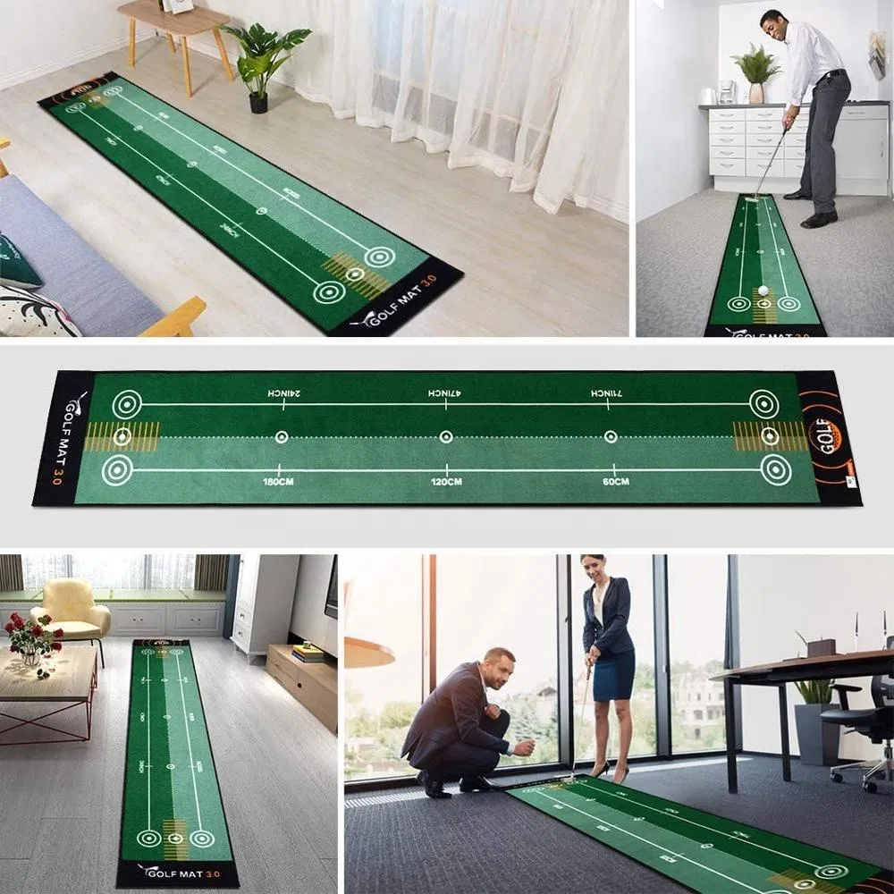 Custom Golf Driving Range Putting Mat Indoor Practice Training Golf Mat