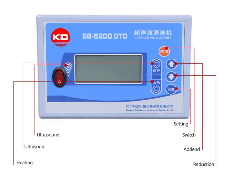 Large Industrial Ultrasonic Cleaning Washing Machine details