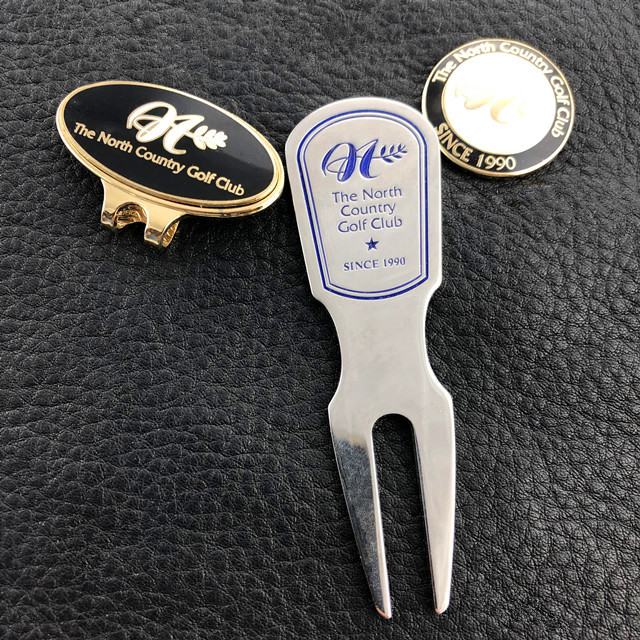 Factory Wholesale Custom logo Metal Golf Products Accessories Set