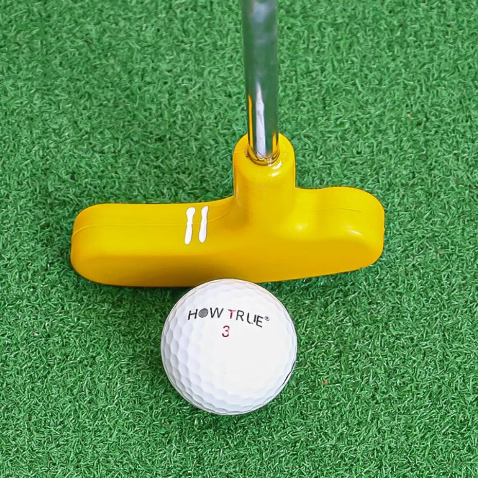 Kids Stainless Steel Golf Putter Double Side Rubber Head Junior Golf Club