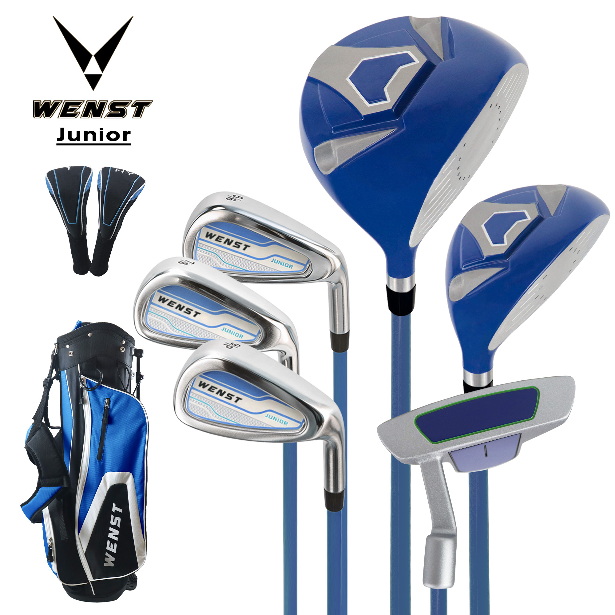 Hot Selling OEM High Quality Custom Branded Portable Junior Kids Right Handed Forged Rubber Game Used Practice Golf Club Golf