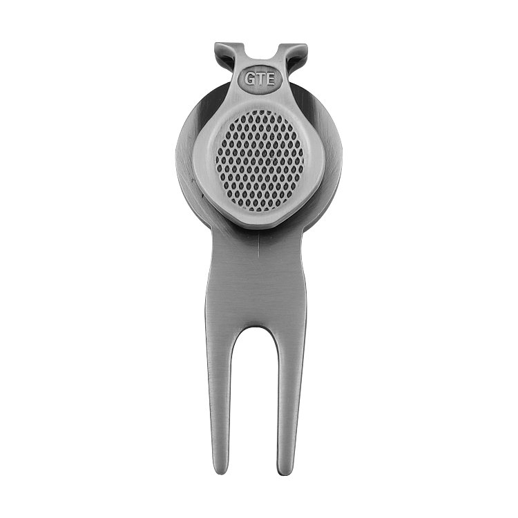China Manufacturer Golf Accessories Custom Blank Stamped Metal Divot Tool