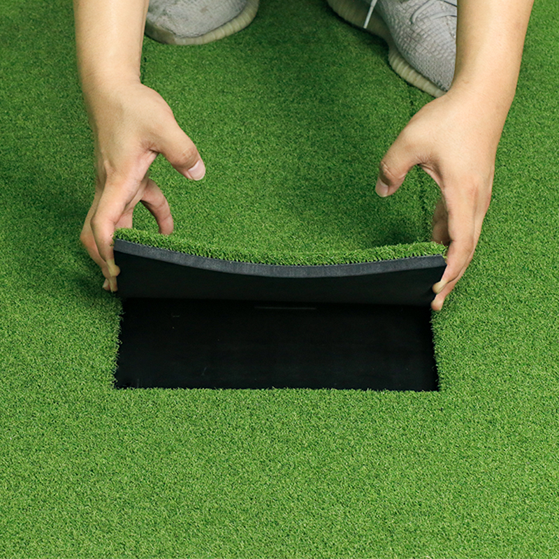 Konday Factory Price Golf Swing Mat New Style Whole Sale Combined Driving Practice Mat with Replacement Grass Golf Training Aids