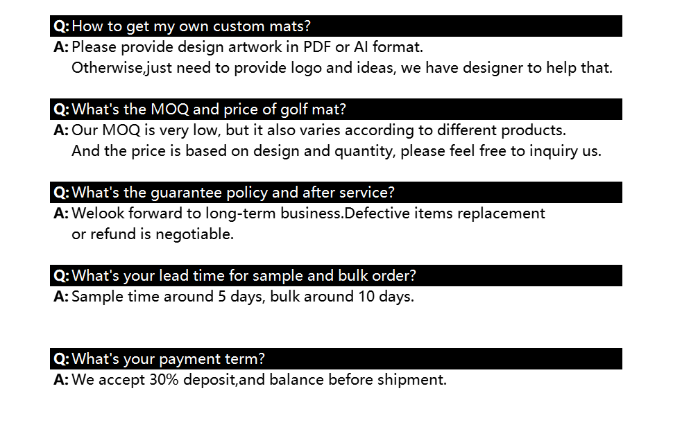FAQ Visual