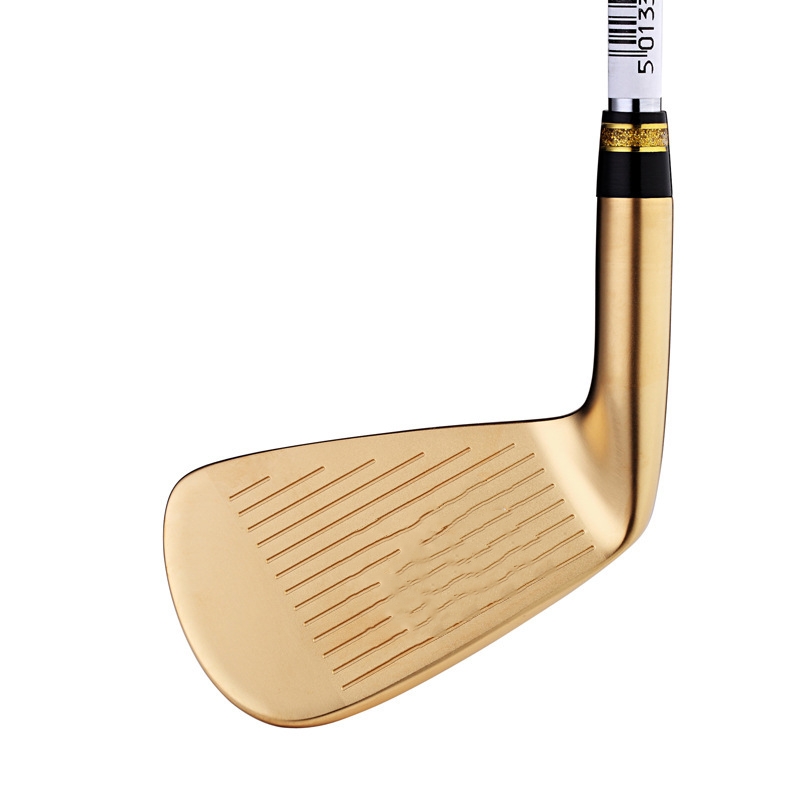 Manufacturer's Special Genuine Gold Electroplating Customized Golf Club Made of 7 Iron, Whole Piece Forged with Soft Iron