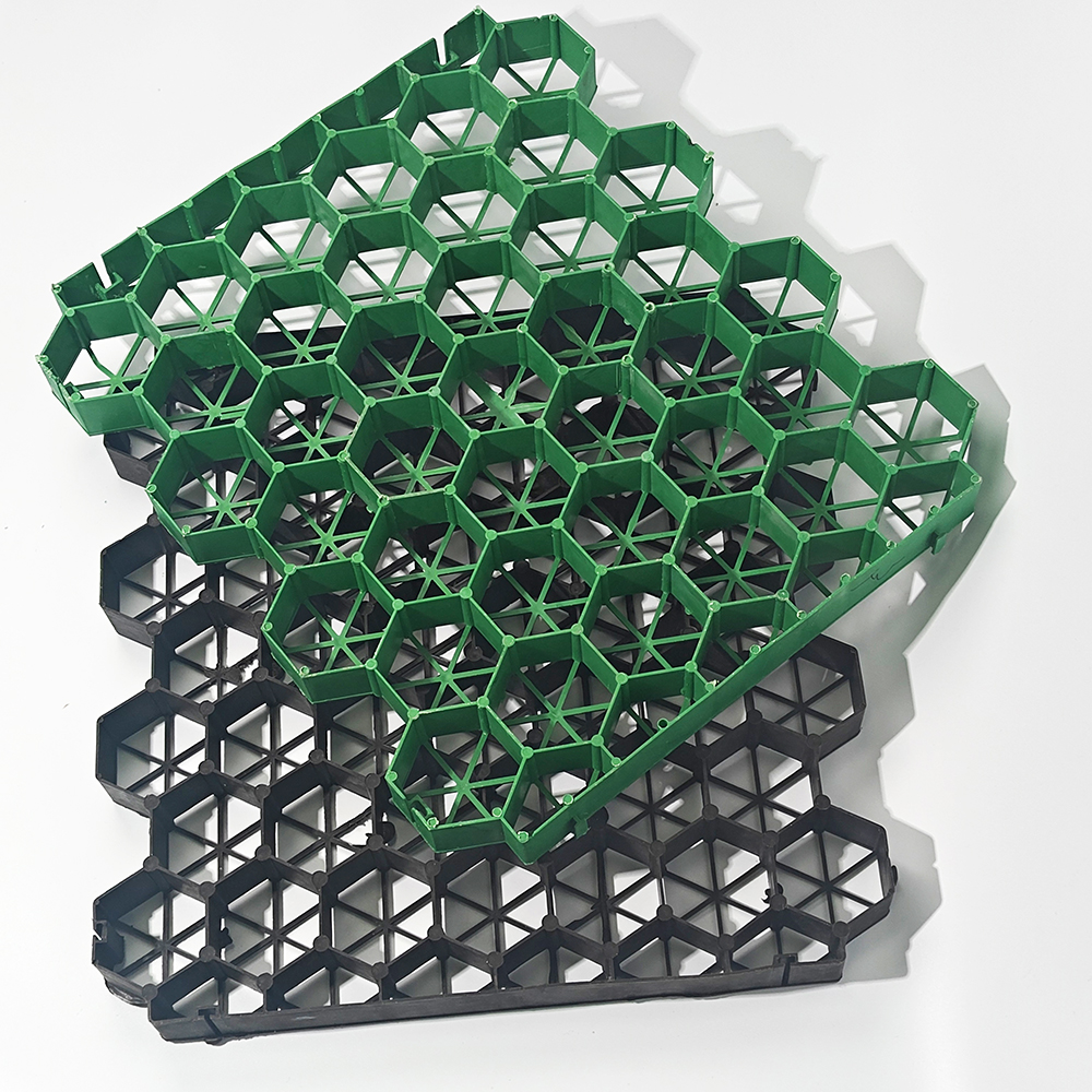 New Design Black HDPE Plastic Pavers Grid Ground Reinforcement System For Outdoor Parking Lots And Driveways