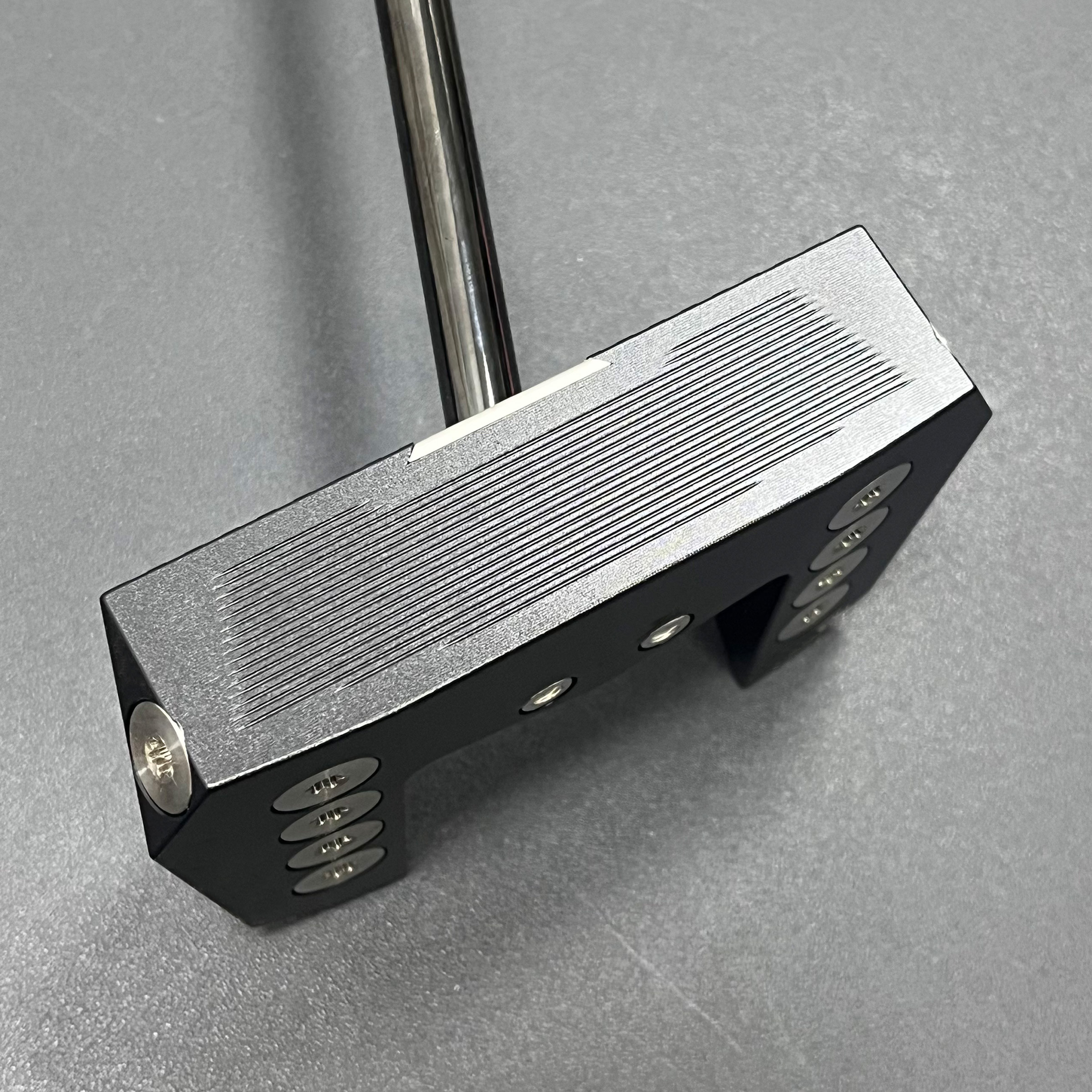 Golf Putter Head CNC Milled Zero Torque Right Handed Laser Printed OEM Custom Golf Club Head