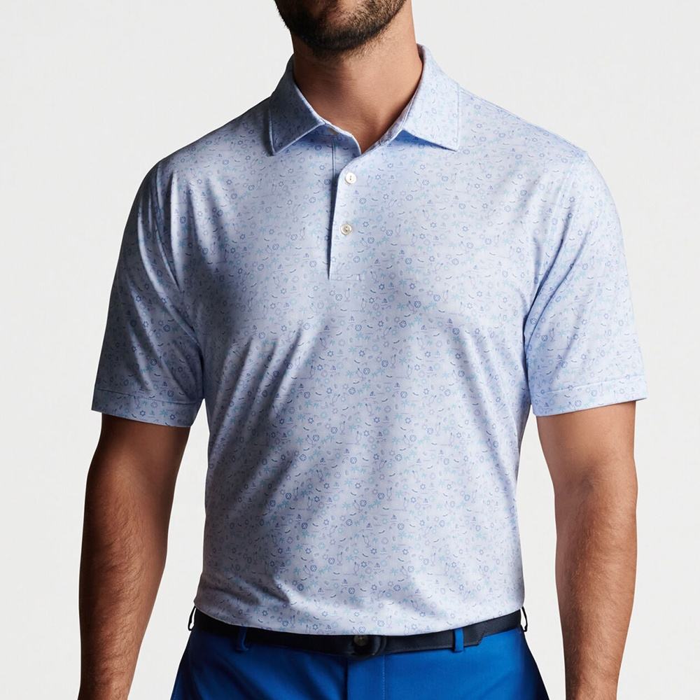 2026 Men's Golf Custom Polo Shirt Full Print Wholesale Breathable Quick-Drying Guarantee Quality Polo T Shirts