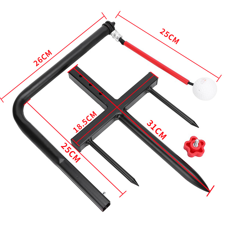 Golf Full Swing Trainer Aid Durable Metal Ambidextrous Range Use Practice Equipment Golf Accessories Gift Men
