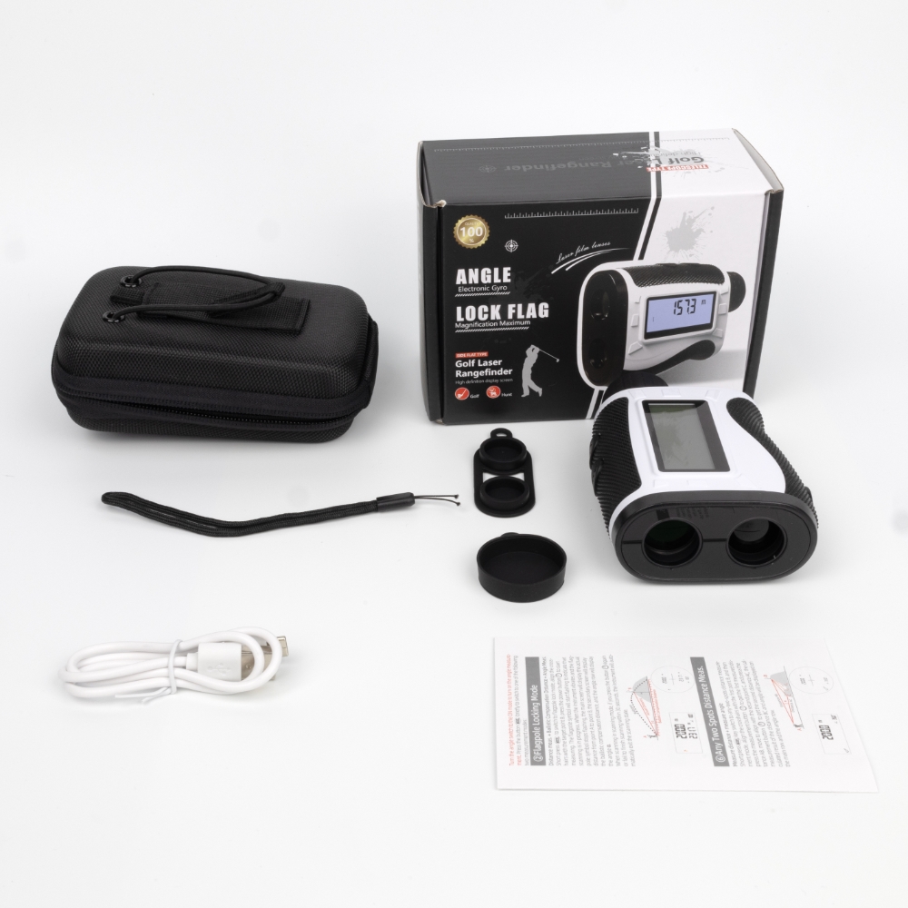 OEM Wholesale Laser Golf Rangefinder Digital LCD Display Measure Hunting Strength Merchant Range Finder