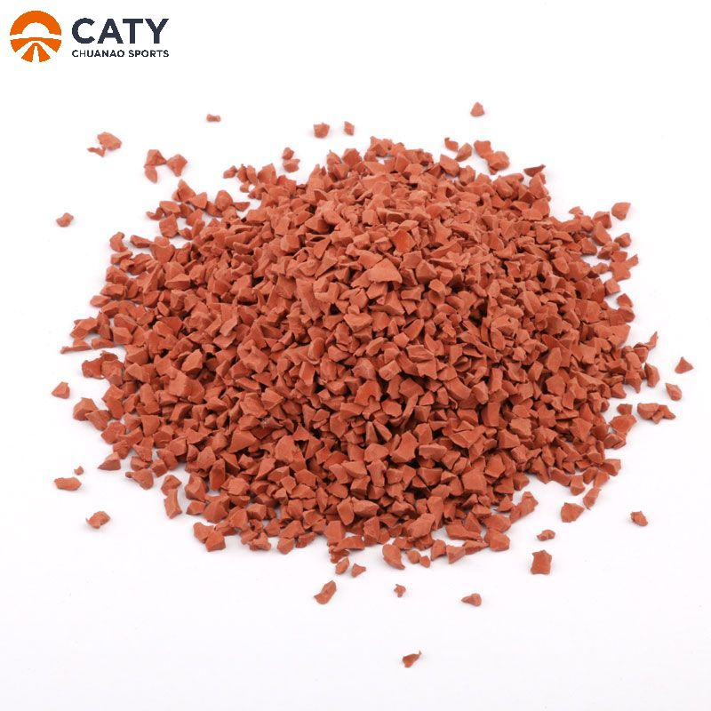 High Quality UV-Resistant EPDM Rubber Granules for Outdoor Use Running Track Playground