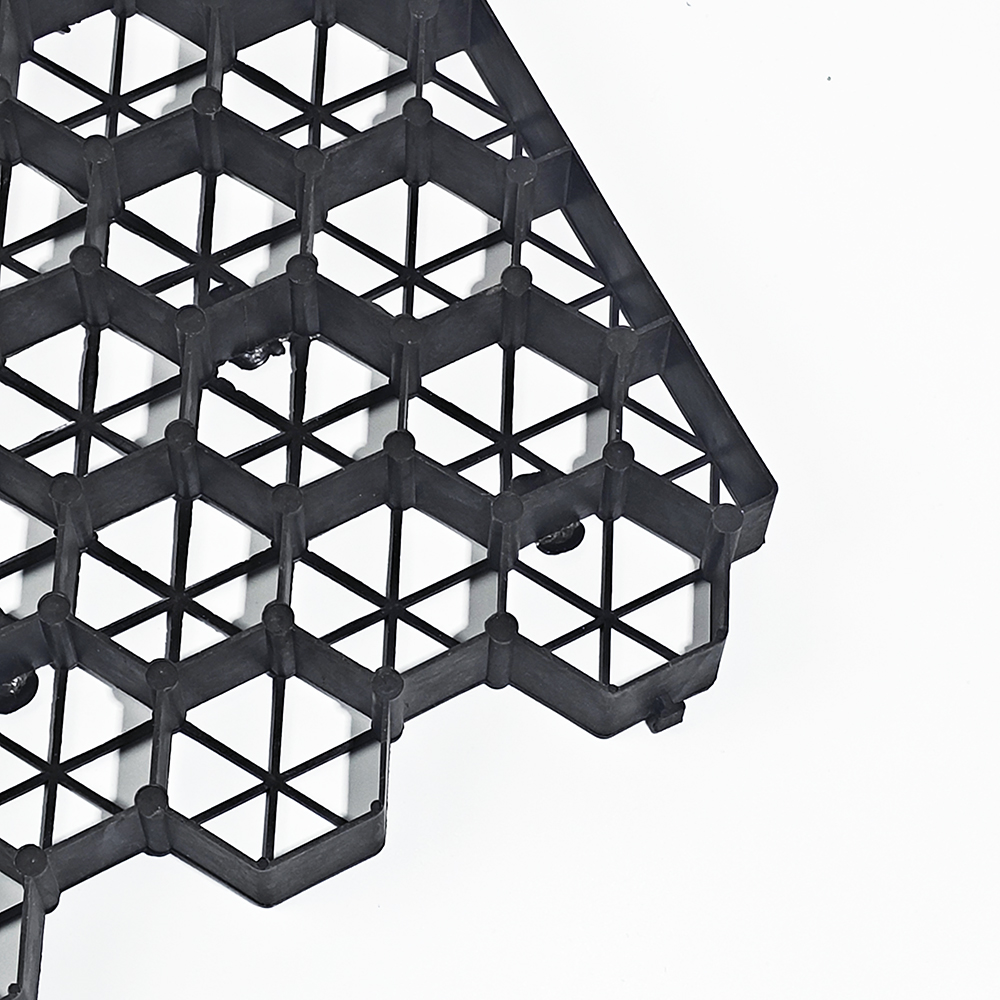 New Design Black HDPE Plastic Pavers Grid Ground Reinforcement System For Outdoor Parking Lots And Driveways