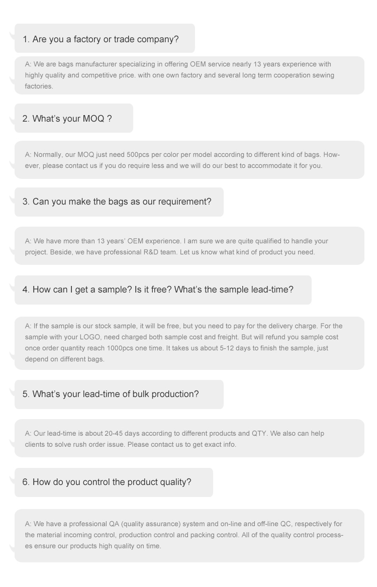 FAQ Overview