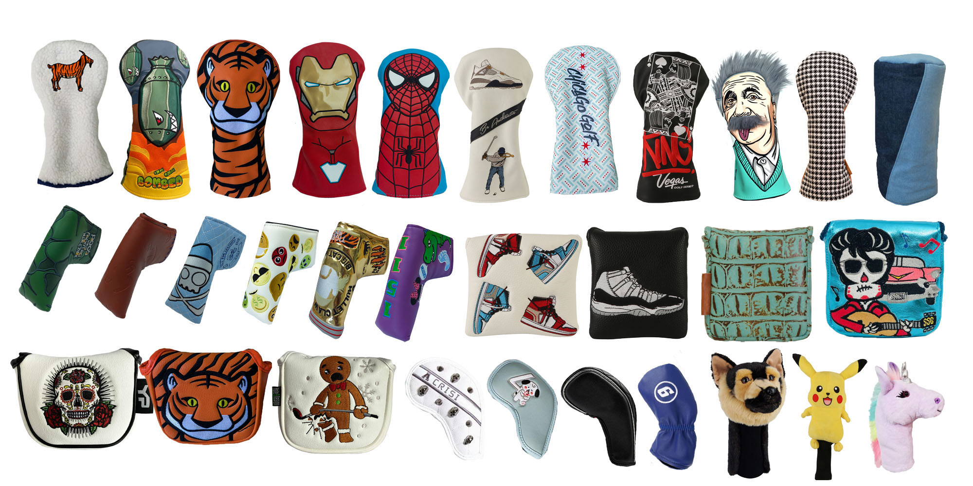 Golf Covers Selection 2