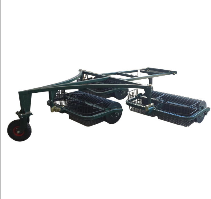 Konday Golf Course Equipment Golf Range Picker 3 Section Range Ball Pick up Machine Golf Driving Range Equipment