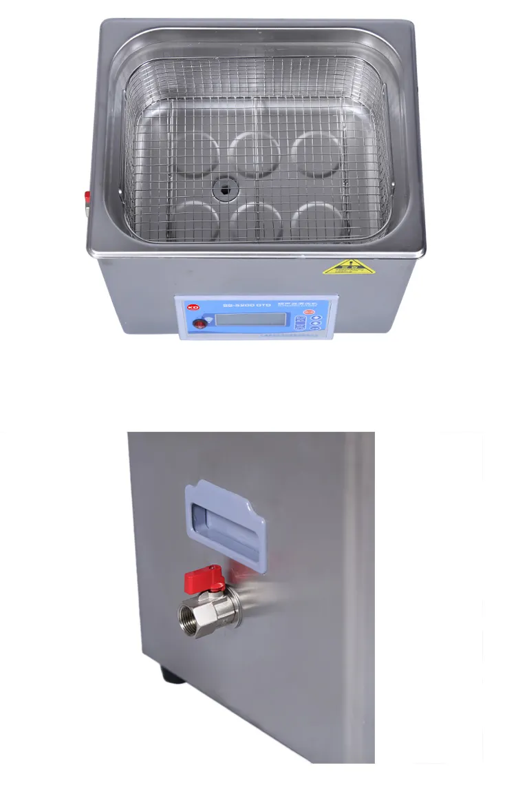 Bowling Ball Ultrasonic Jewelry Cleaning Machine with Timer and Heater Setup