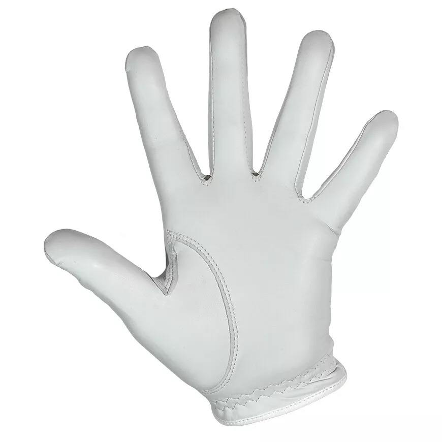 Custom Logo Mens Golf Gloves Genuine Leather Palm Anti Slip Hand Grips Sports OEM Manufacturer