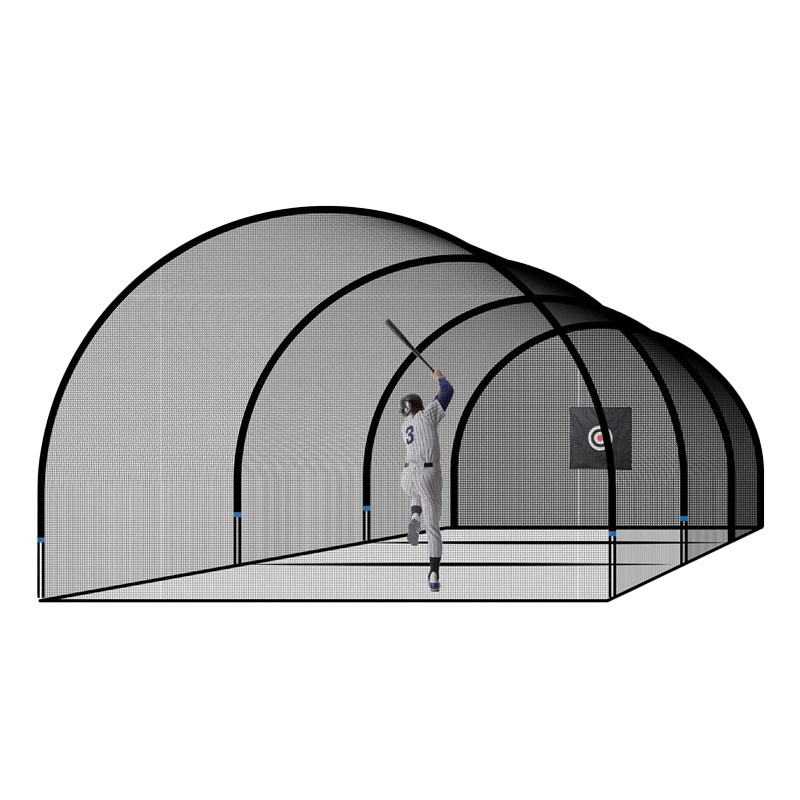 Custom-Made 22FT Portable Outdoor Training Equipment for Baseball Softball Golf Practice Net for Hitting Cage Training