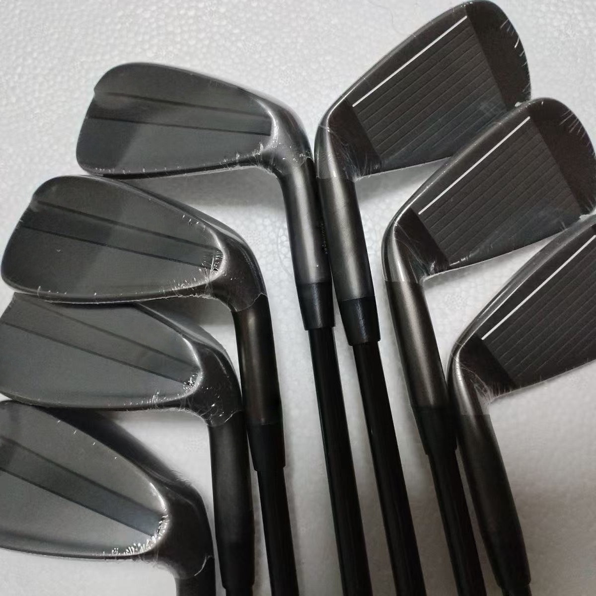 Oem Odm Golf Clubs Iron Sets Custom Branded Black Stainless Steel Two Piece Golf Blades Irons Golf Head
