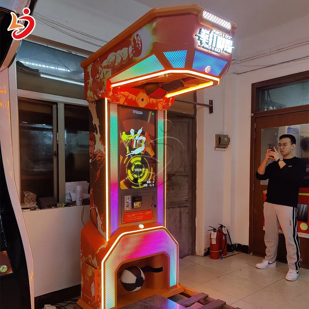 Game Room Equipment Amusement Park Coin Operated Game Sport Arcade Boxing Punch Machine