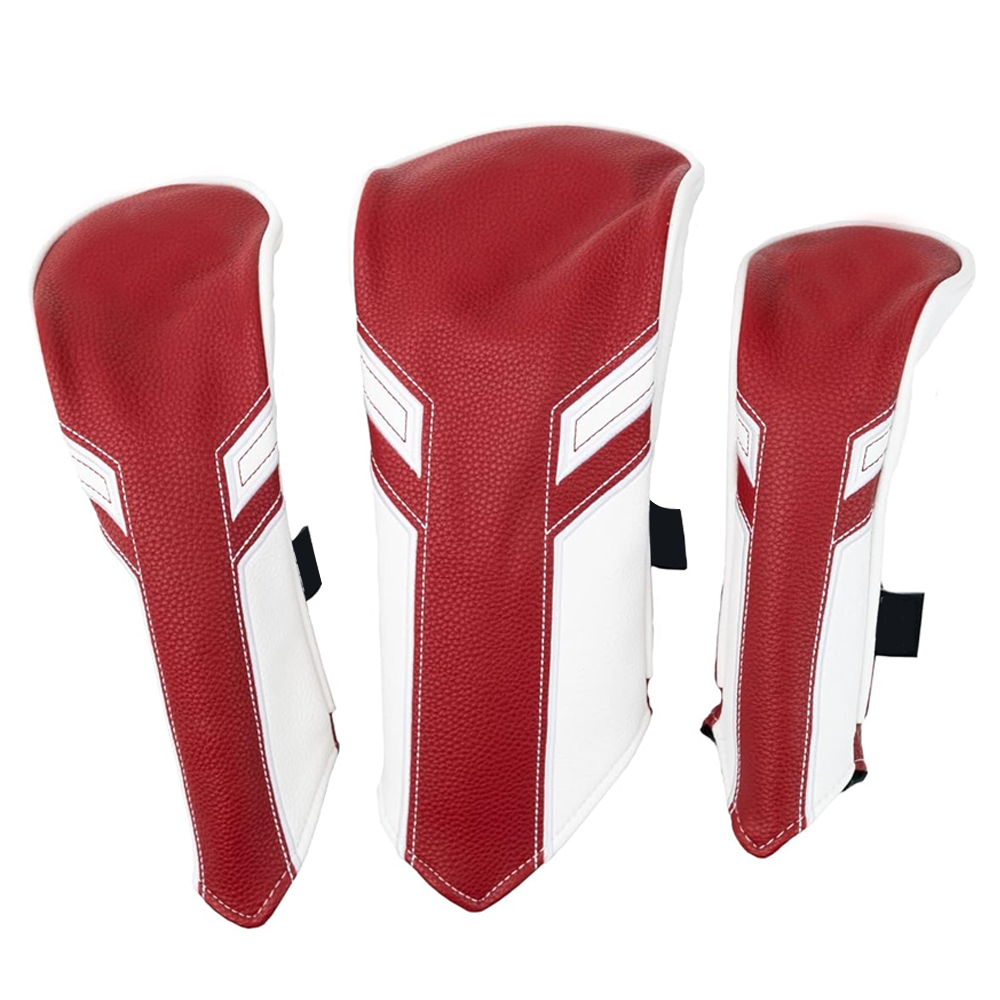 Personalized Stylish Golf Club Head Cover Professional Manufacture Soft Leather Golf Head Cover With OEM Services