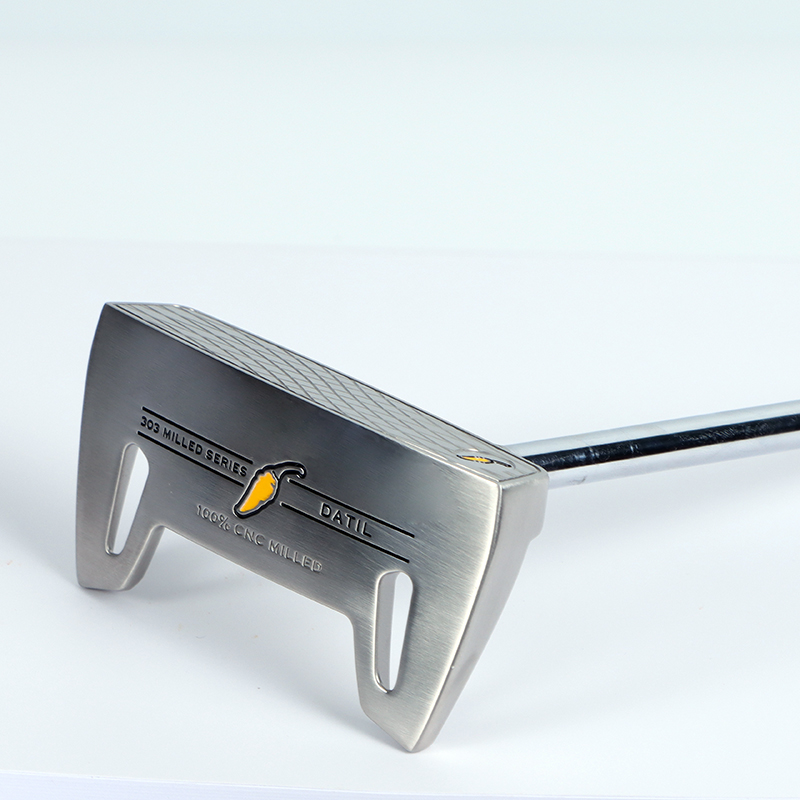 Manufacturer OEM Golf Club CNC Milled Mallet Putter Customized Logo Right Handed Rubber Grip Durable Golf Putter Clubs