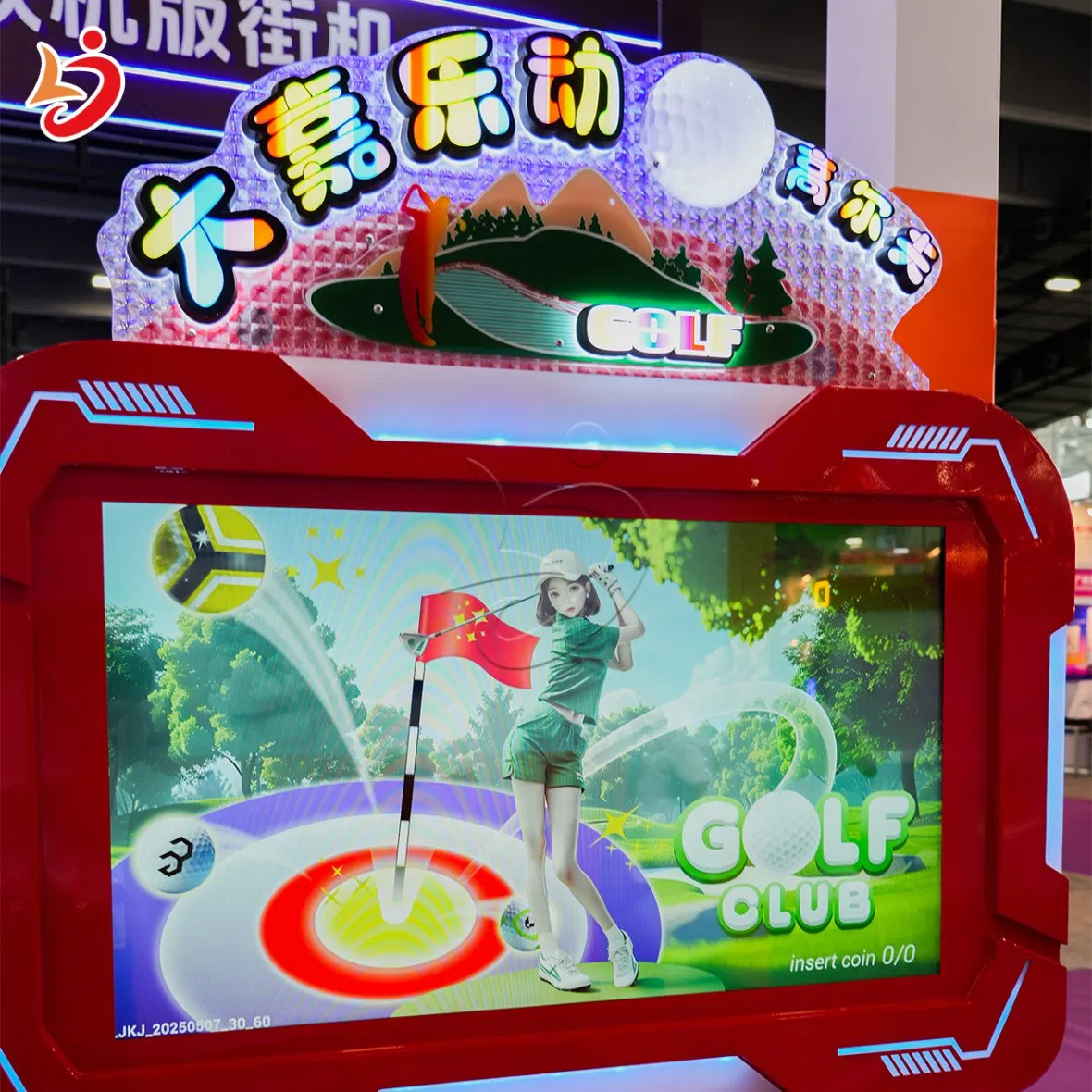 Indoor Golf Simulator Training Aid for Smart Hitting