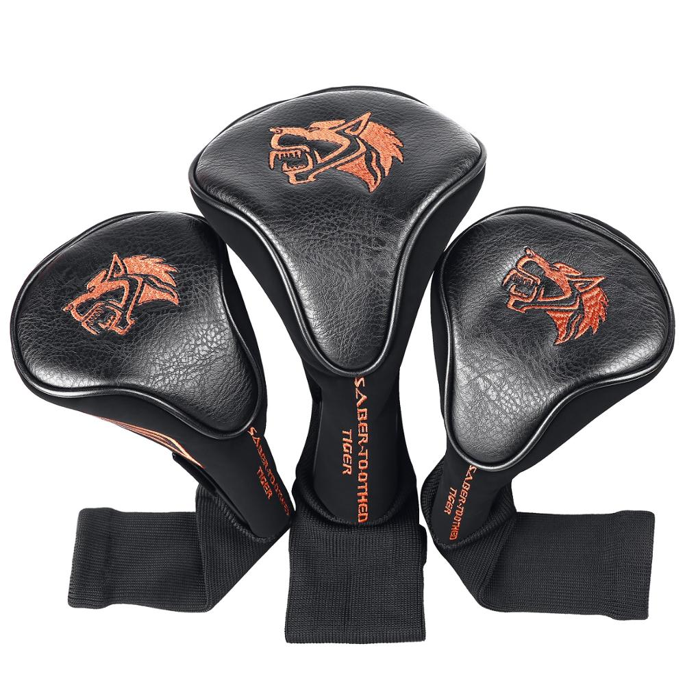 Custom DeisgnYour Own Golf Head Cover Fairway Driver Head Cover Golf