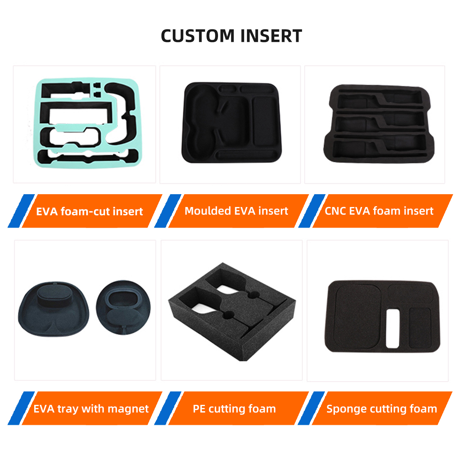 EVA Professional Manufacturer Custom Logo Easy Carrying Hard Storage Bag Golf Gloves Holder EVA Case