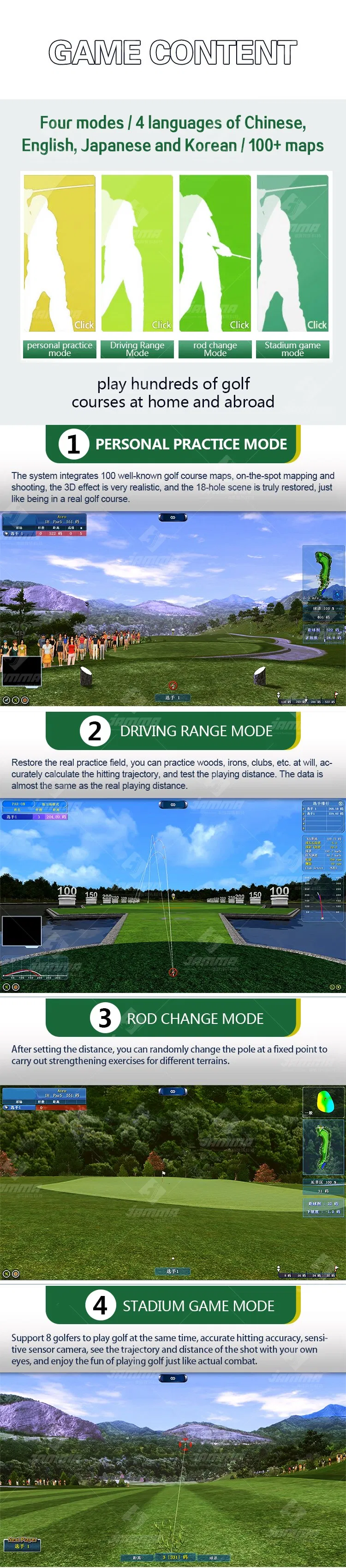 Indoor Golf Simulator View 7