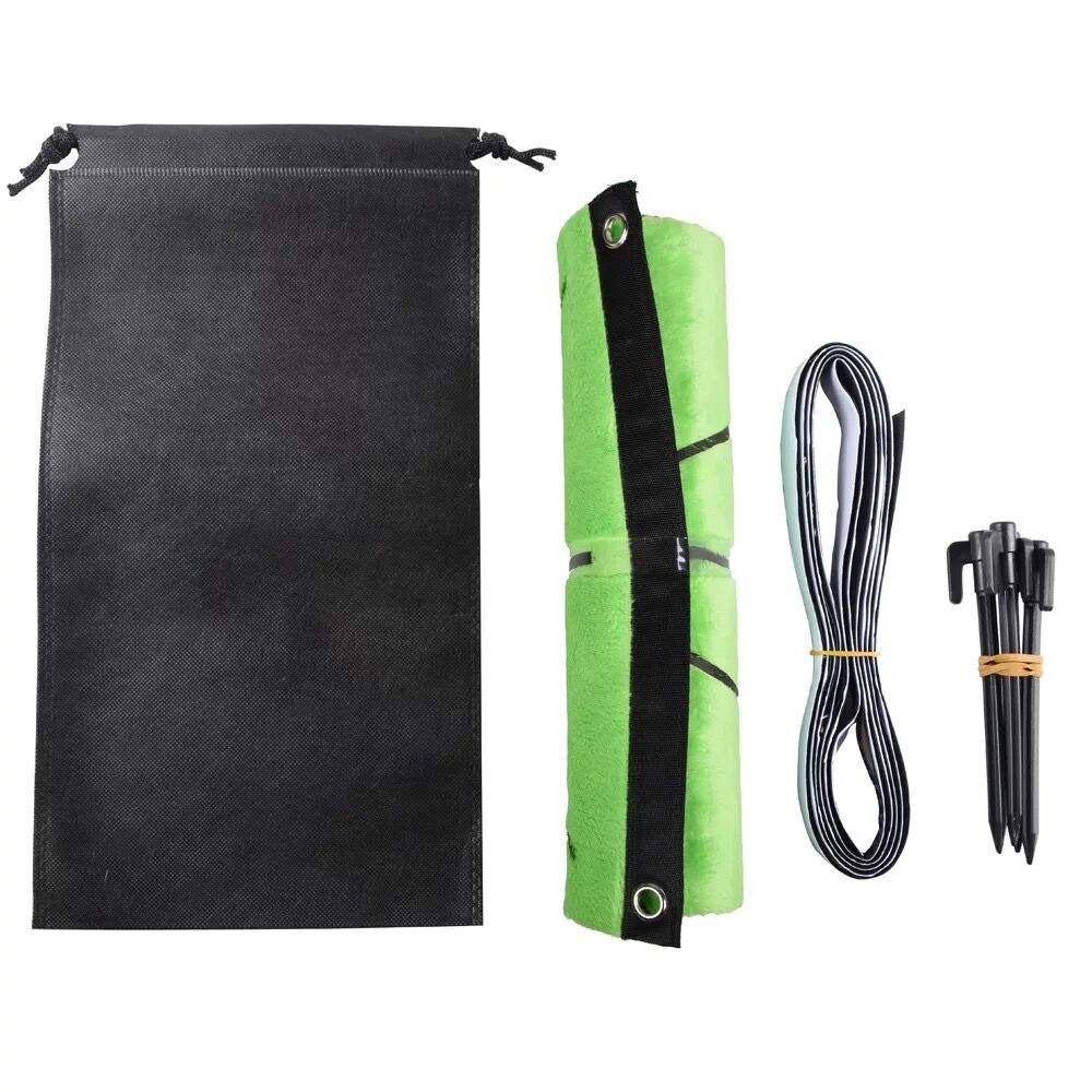 QTMAT Golf Training Mat Swing Detection Batting Pad Mini Golf Portable Putting Practice Hitting Mat Golf Mats