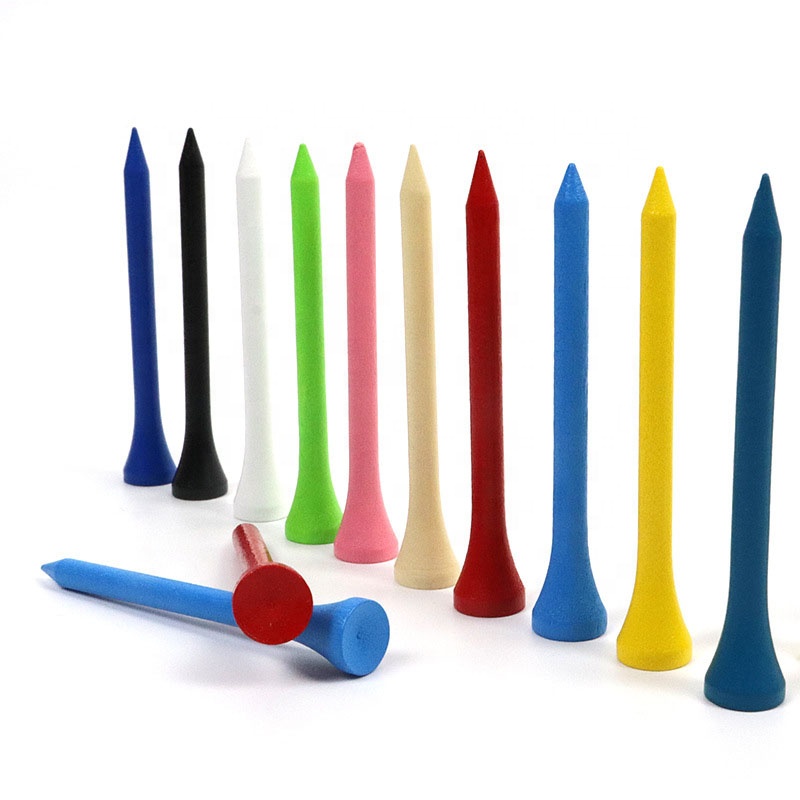 High Quality Wholesale Golf Accessories Bamboo Custom Golf Tee Durable Tees Golf Customized Logo Manufacture