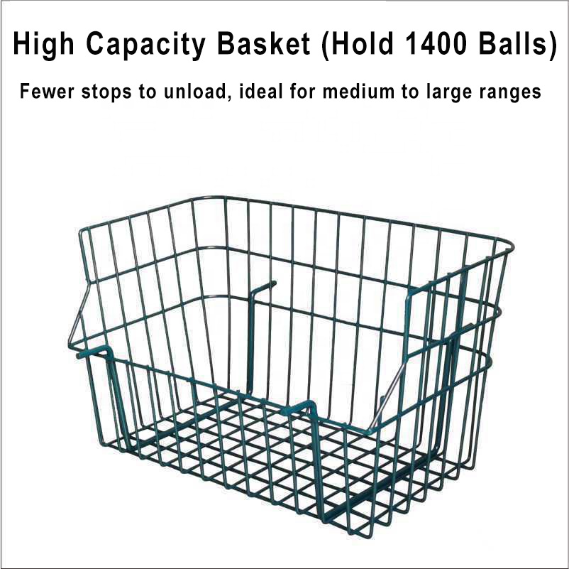 Professional Range Golf Ball Collector 2.2m Twin Line Golf Ball Picker Driving Equipment 2 Section Golf Ball Picker Machine