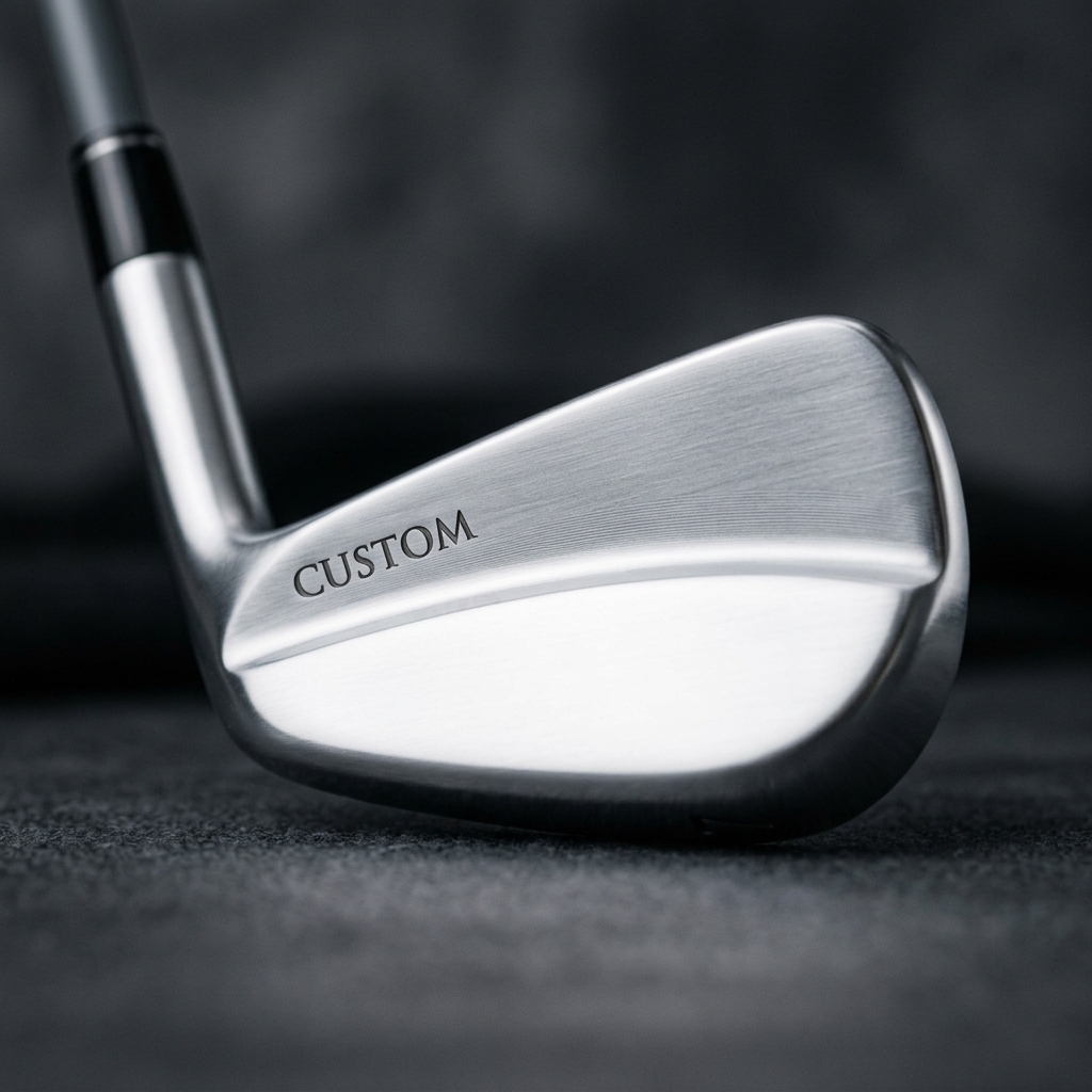 Forged Golf Irons CNC Milled, Custom Loft (4-9,P,S), OEM Golf Club Set for Men
