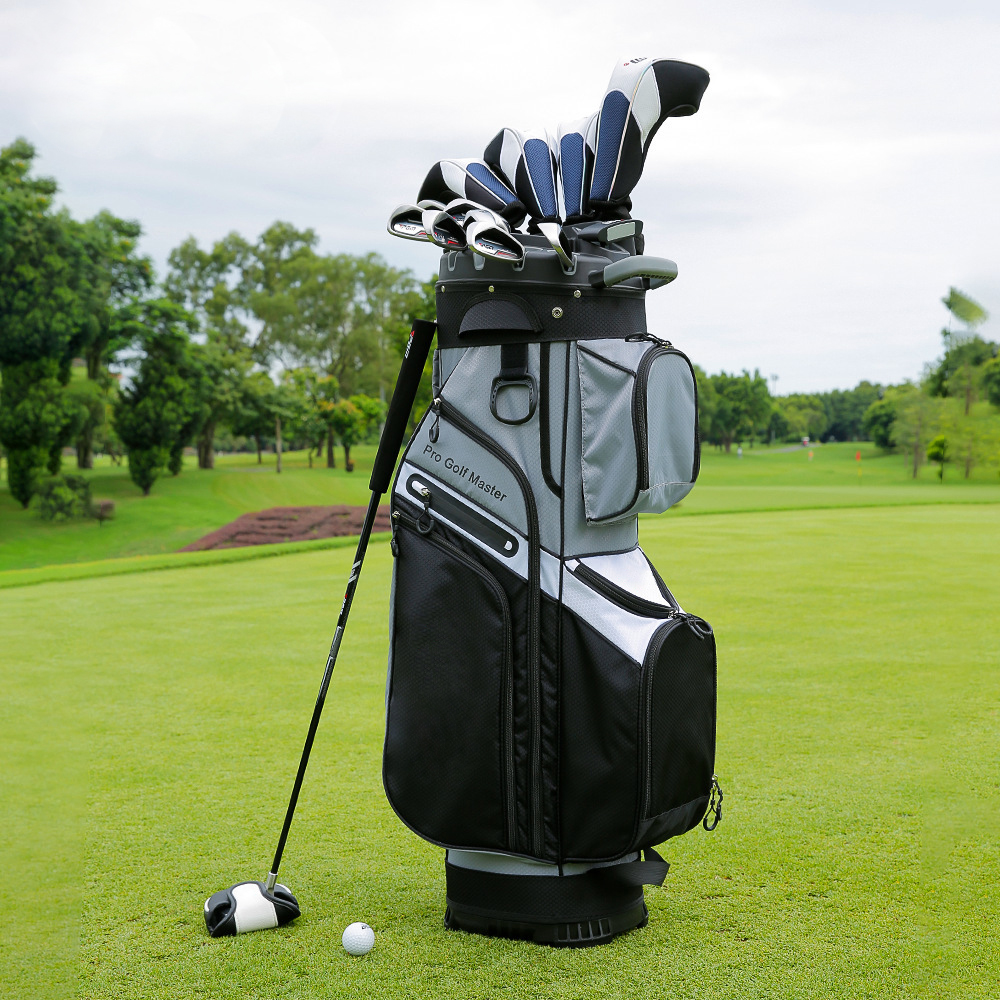 Manufacturer Factory High Quality 14 Way Top with Full Length Dividers Bags Golf Customized Golf Club Bags Printing