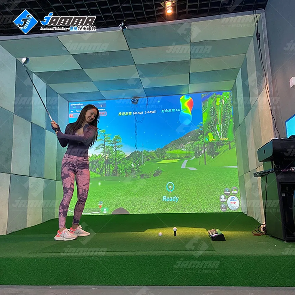 Great Quality Indoor Golf Simulator Augmented Reality Sports Equipment
