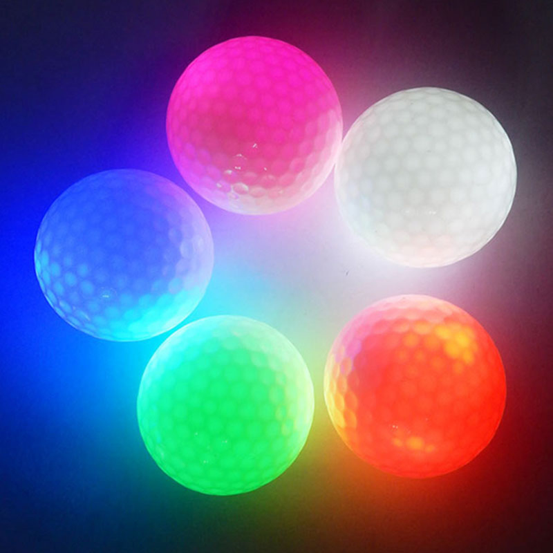 Night Training Reusable Glow in Dark Electronic Golf Practice Balls
