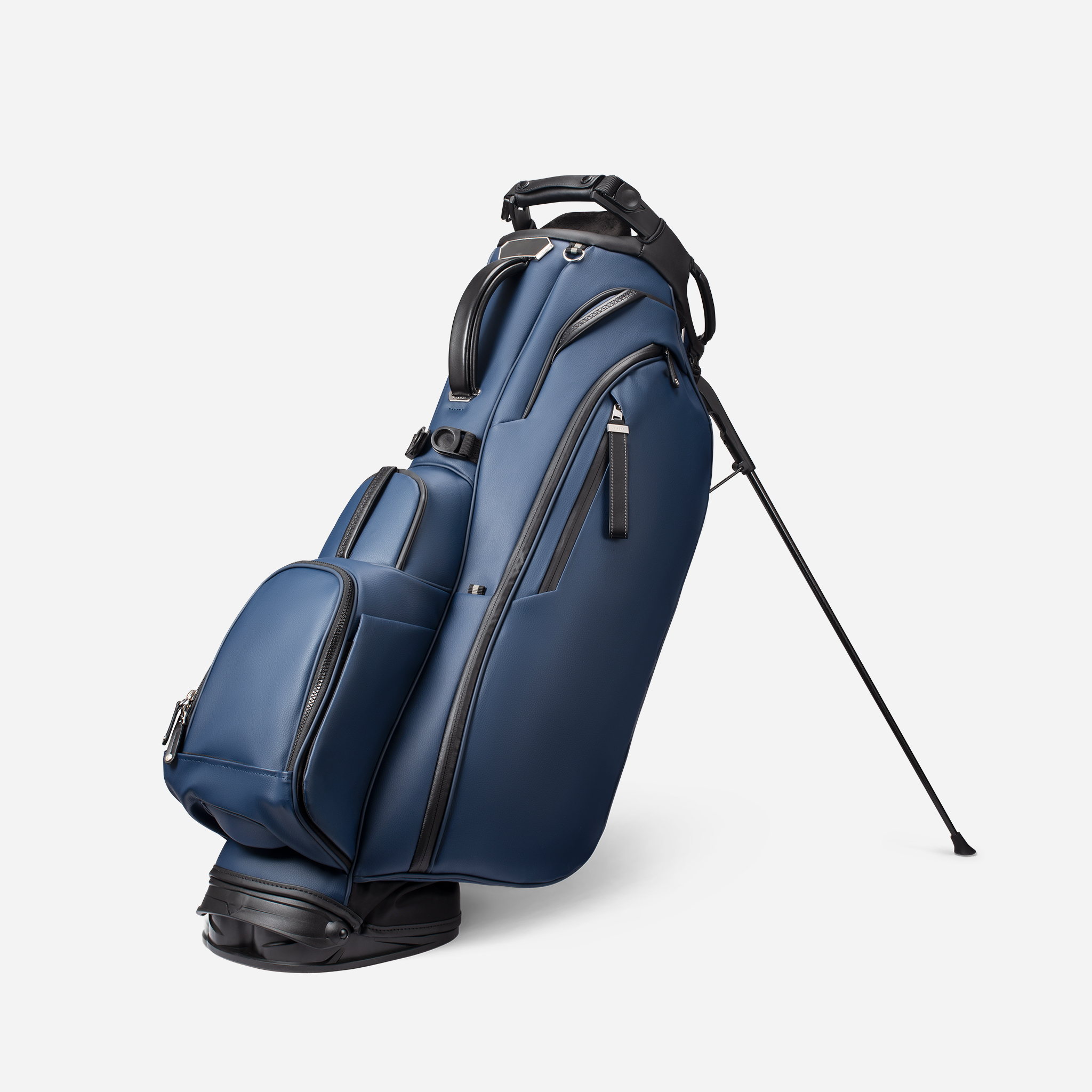 OEM Customized Golf Bag Waterproof PU Leather Golf Stand Bag