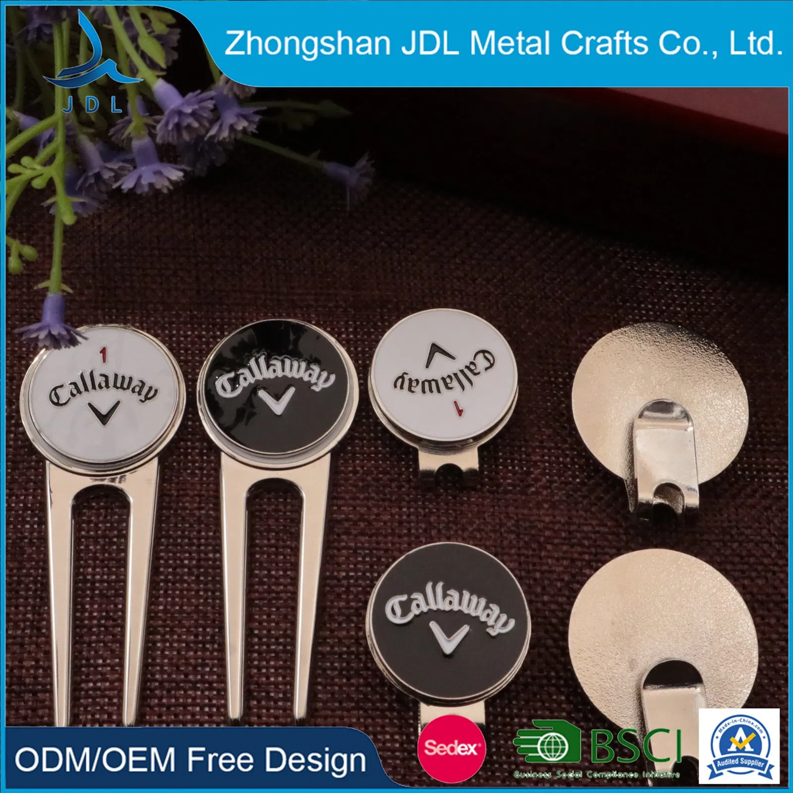 Good Quality Wholesale with Ball Marker Cigar Holder Bottle Opener Antique Custom Blank Magnet Golf Equipment