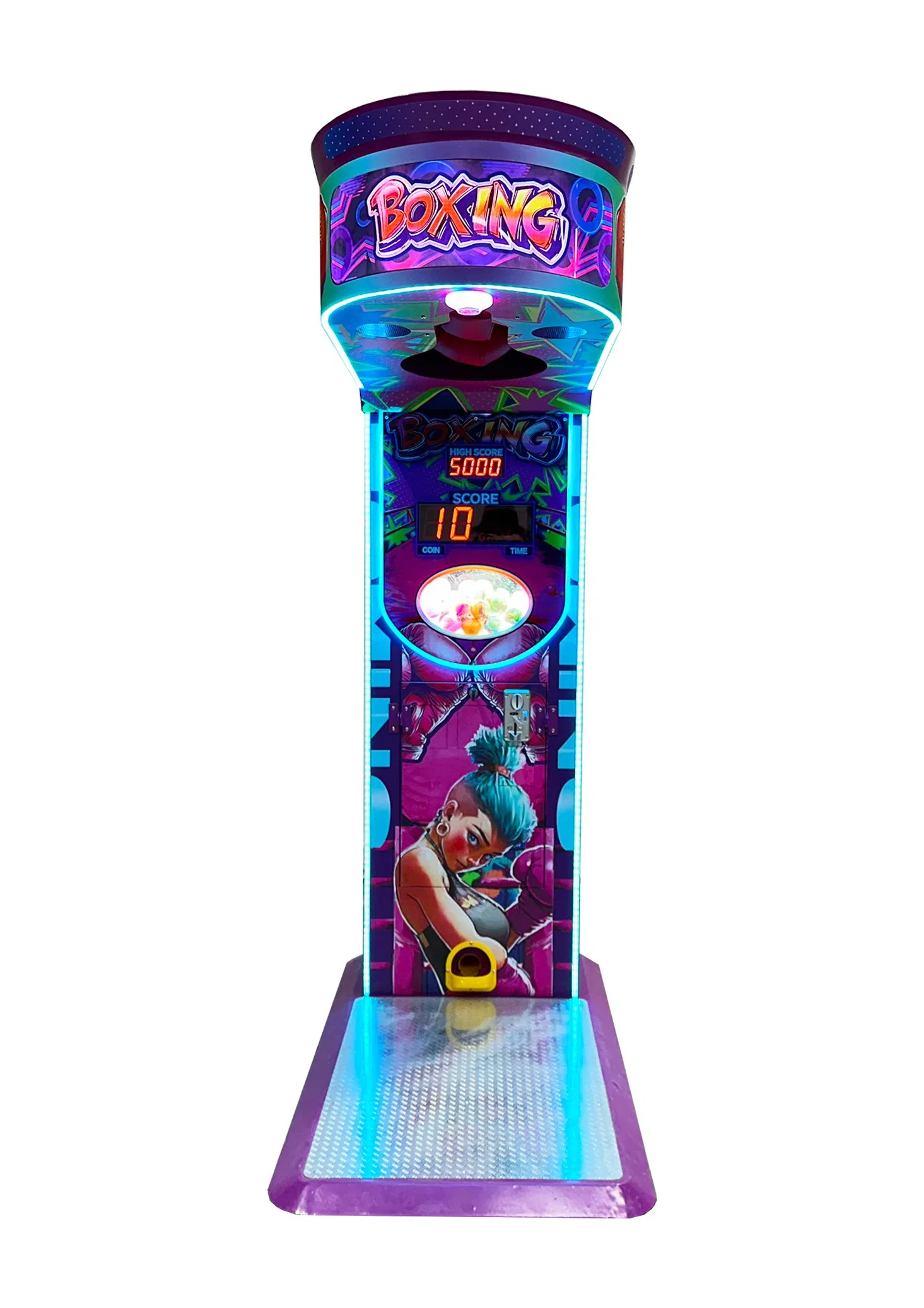 Chlidren Boxing Game Machine Amusement Sport Equipment