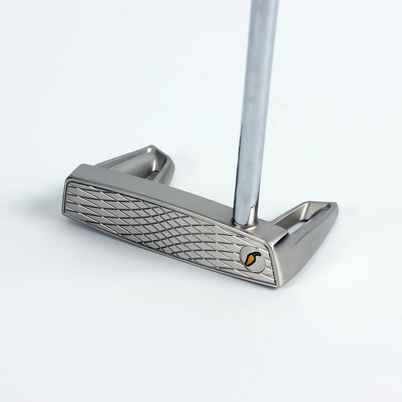 Manufacturer OEM Golf Club CNC Milled Mallet Putter Customized Logo Right Handed Rubber Grip Durable Golf Putter Clubs