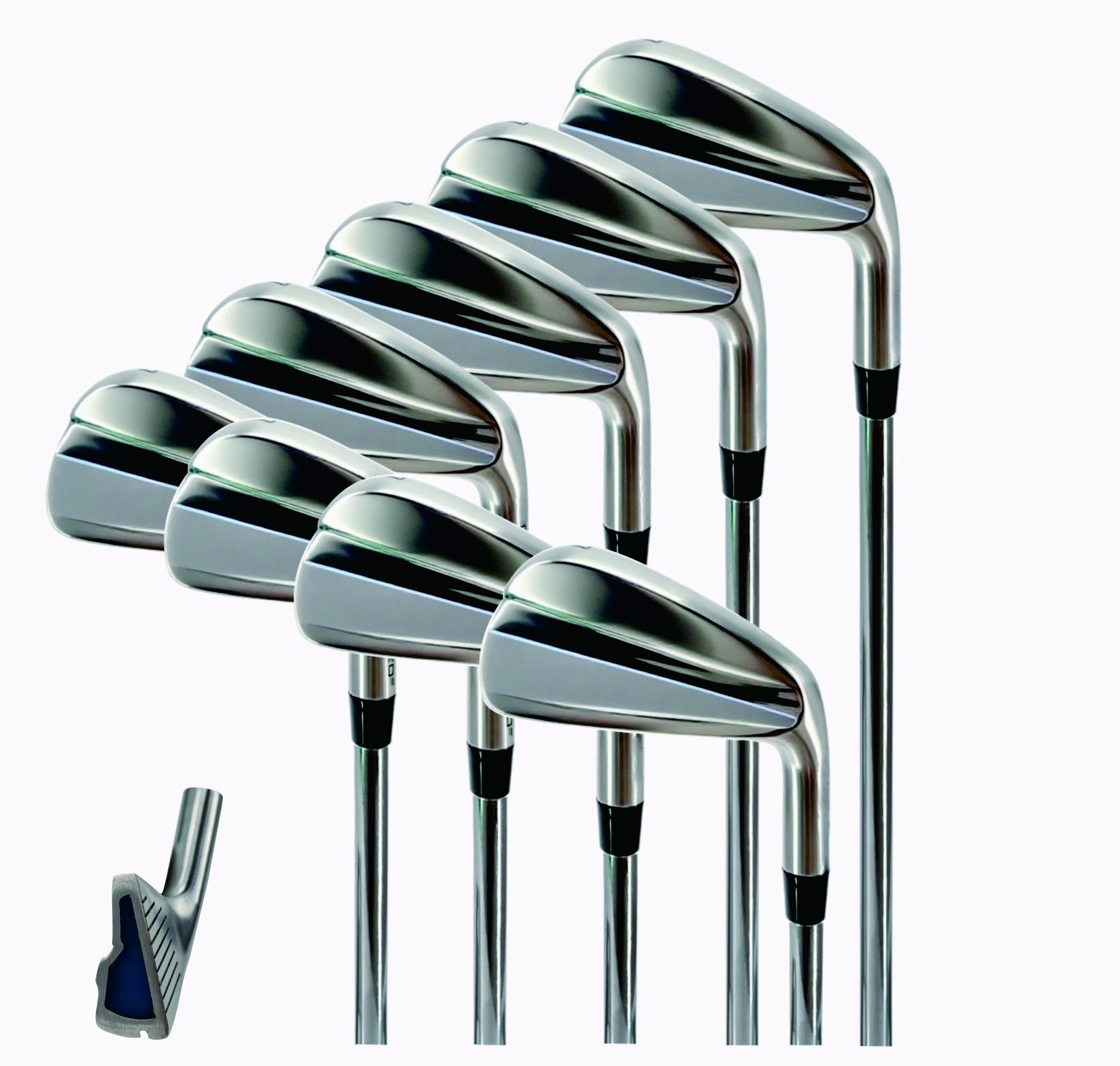 Hot Sale OEM Customized Right-Hand Golf Iron Sets Factory Designed with Stainless Steel Head Material